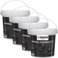 4x TECPO Universal 5 kg Mehrzweckfett 2