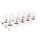 TECPO Glühbirnen-Set P21/4 12V 21/4W BAZ15D, 20 Stück