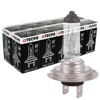 10x TECPO H7 Halogen Autolampe, 12V 55W