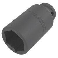 5x TECPO Kraft-Steckschlüssel-Einsatz, tief, 30 mm