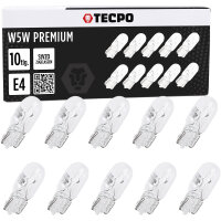 20x Glassockel W5W + 20x Seitenblinker WY5W