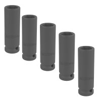 Kraft Steckschlüssel Einsatz Tief 1/2" SW 15 mm