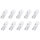 10x TECPO Glassockel W5W + 10x Seitenblinker WY5W