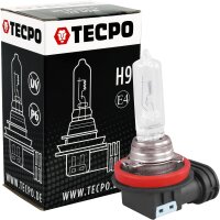 TECPO Glühbirne H9 12V 65W, PGJ19-5