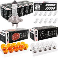 TECPO Autolampen Set H7, Blinkerbirnen, Bremslicht,...