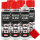 6x TECPO Reifen-Glanz-Spray, 600 ml