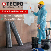 TECPO Malervlies | 50m Lang | 1m Breit | 200g/m²