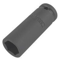 Kraft Steckschlüssel Einsatz Tief 1/2" SW 19 mm