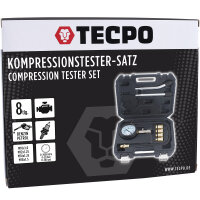 TECPO Kompressionstester, M10 + M12 + M14 + M18
